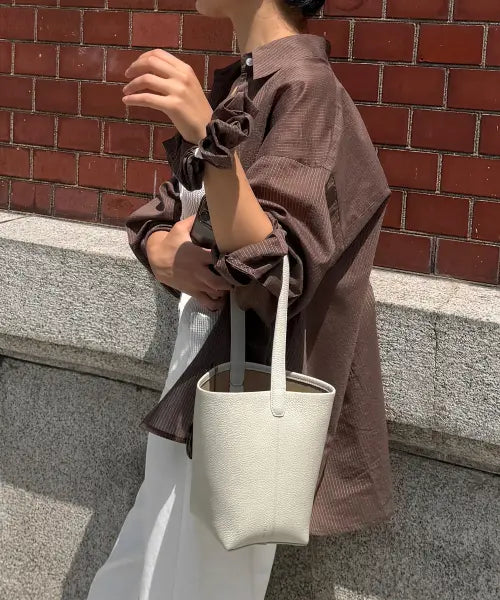 [FHRTANG] OGNI BAG SMALL stone ivory