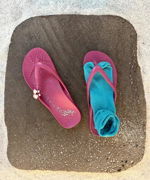 [SOLETTE] MULGYEOL flip flop_purple