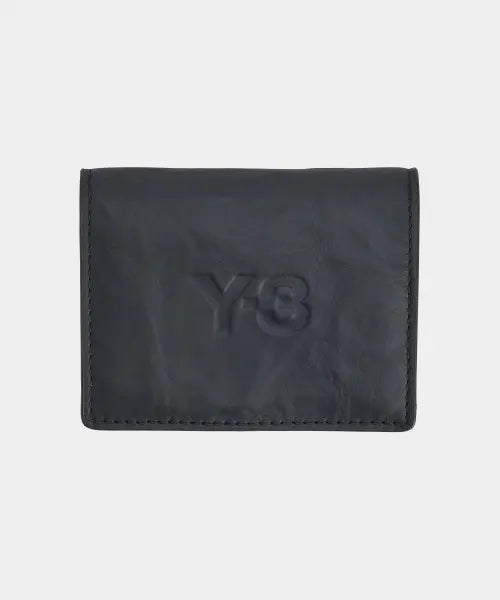 [Y-3] (U) Leather Card Holder Black Y-3 CARD HOLDER BLACK / (U) 레더 카드 홀더 블랙 Y-3 CARD HOLDER BLACK