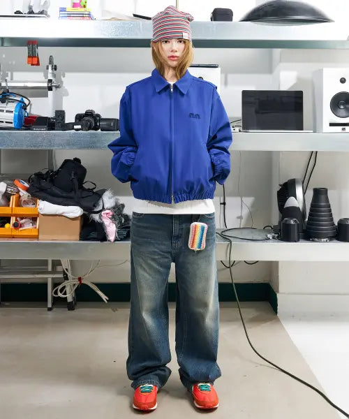 [NOT NEW] Basic nn Blouson Jacket French Blue