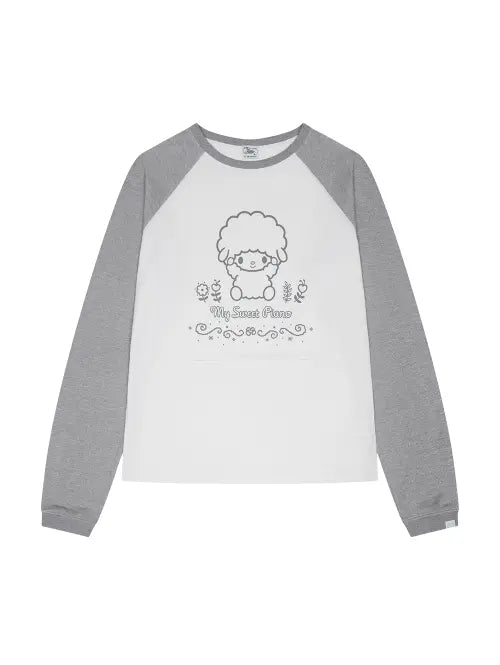 [TUOMIO] MY SWEET PIANO LONG SLEEVES [WHITE]