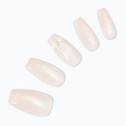 [DASINGDIVA] Magic Press Pure Veiling (Coffin) Nail Tips / 매직프레스 퓨어 베일링 (코핀) 네일팁