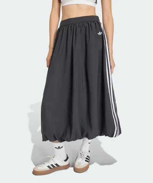 [ADIDAS] Balloon Long Skirt - Black / 벌룬 롱 스커트 - 블랙 / KC8088