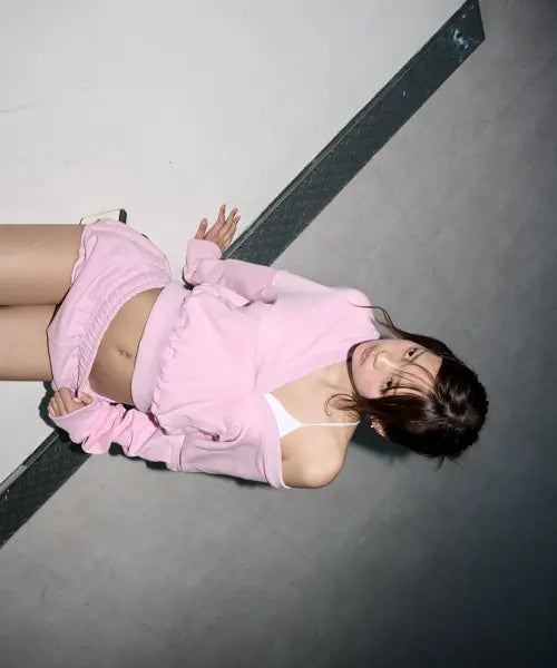 [ODOR] Molly bubble shorts - Baby pink