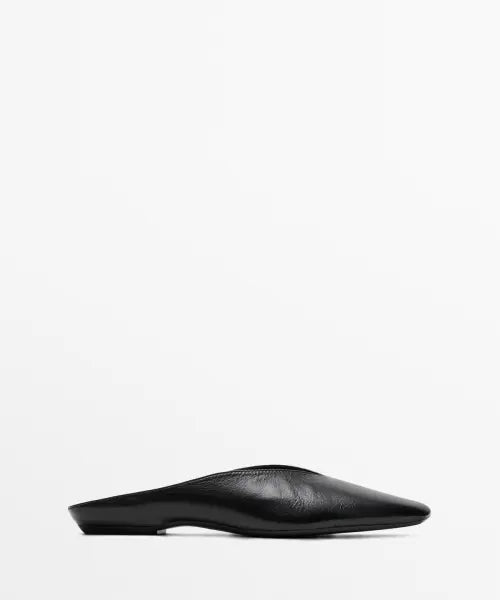 [MASSIMO DUTTI] Soft Leather Mules / 소프트 가죽 뮬