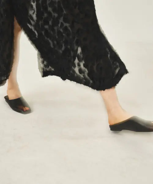 [RYU CLASSIC] LEI Slippers - Black / LEI SLIPPERS _ BK