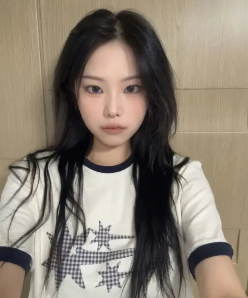 [NICEGHOSTCLUB] CHECK 3STAR BASIC RINGER TEE_CREAM(NG2GMUT537A)