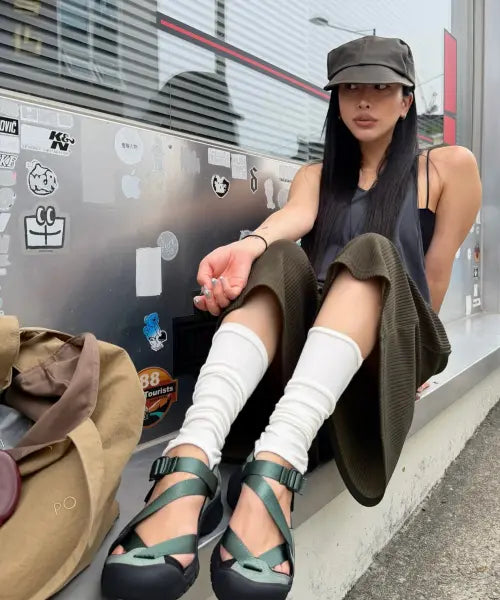 [KEEN] Geratport II Women's Sandals / 제라포트 II 여성 샌들 DARK FOREST/LILY PAD