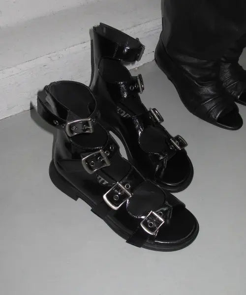 [IHCNIK] 104 west buckle sandals