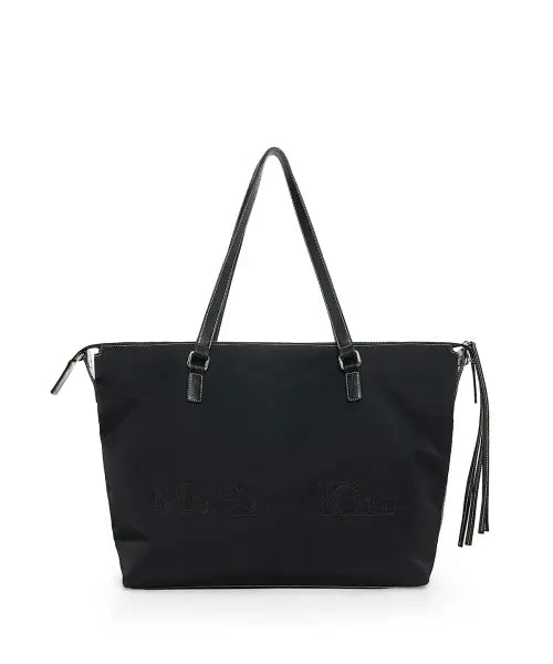 [MATIN KIM] MATIN LOGO STITCH TWO WAY BIG BAG IN BLACK