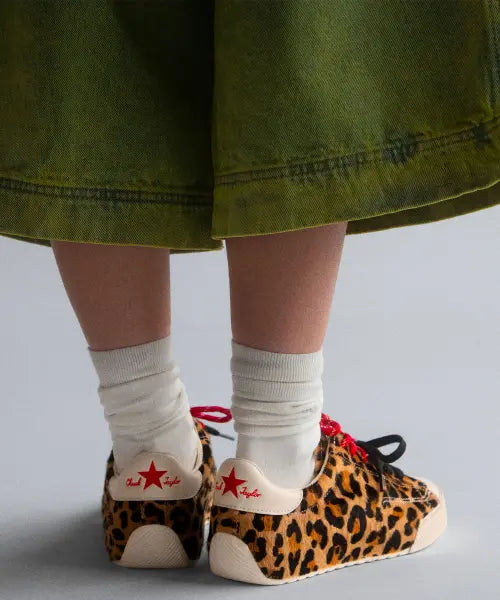[CONVERSE] Chuck Taylor Lo Leopard Pony Hair Black A19174C / 척테일러 로우 레오파드 포니 헤어 블랙 A19174C