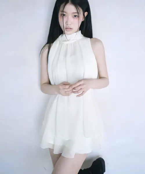 [REISE MIYA] YUI RUFFLE BLOUSE [IVORY] / 유이 러플 블라우스 [IVORY]
