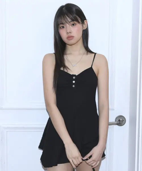 [ASON] Petal Sleeveless / Black