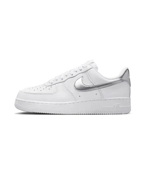 [NIKE] W AIR FORCE 1 07 SE STREET 2 - WHITE/MTLC SILVER / 에어 포스 1 07 SE W - 화이트:메탈릭 실버 / IV5102-100