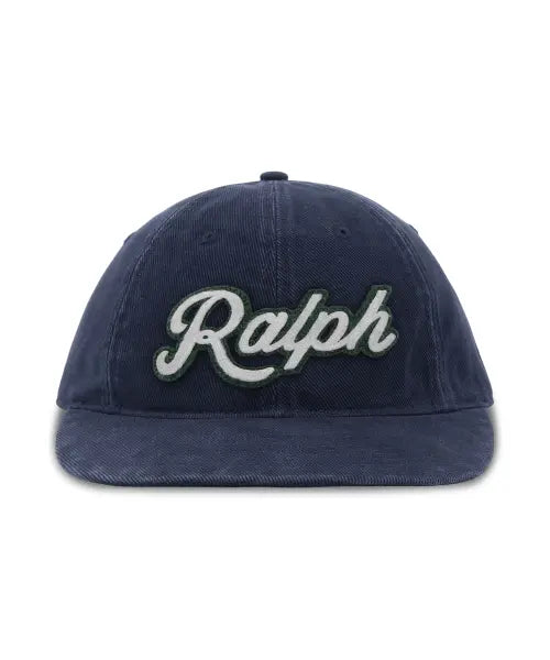 [POLO RALPH LAUREN] WOVEN-CAP COTTON TWILL-NAVY-410 / 랄프 로고 트윌 볼 캡-네이비