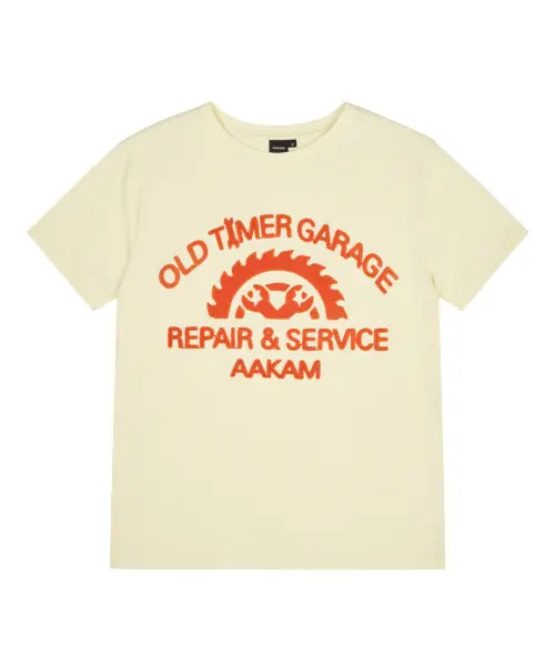 [AAKAM] Repair Service Boucle Half Top (Cream)