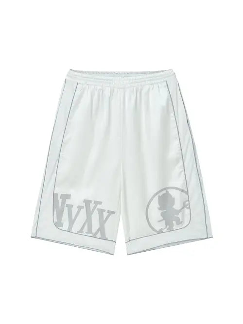 [NYXX] TNSW Basketball Half Pants White