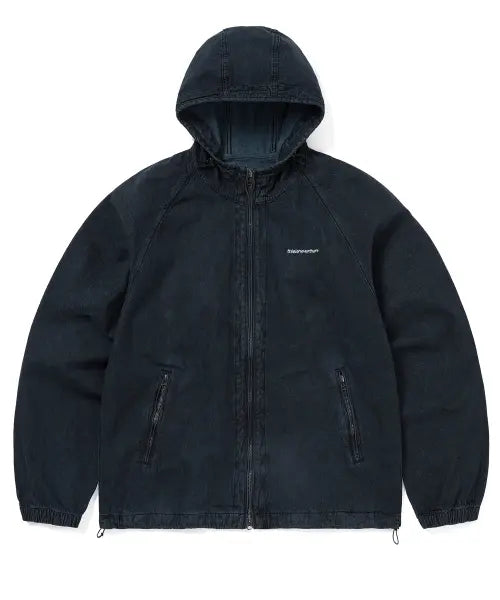 [THISISNEVERTHAT] SP-Logo Denim Windbreaker Navy