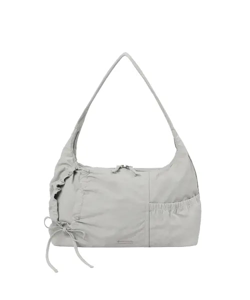 [MISEKI SEOUL] String shirring bag GREY
