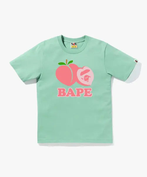 [BAPE] BAPE PEACH TEE L_GREEN / 베이프 피치 티셔츠(W) GREEN