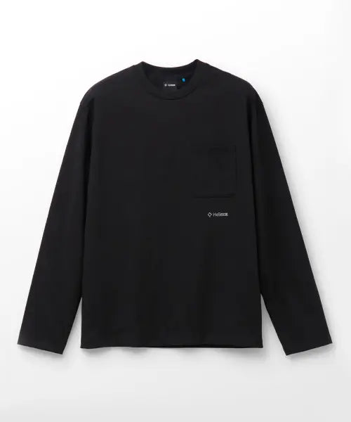 [HELINOX WEAR] Pocket Long sleeve T-shirts Black / 포켓 긴팔티셔츠_Black