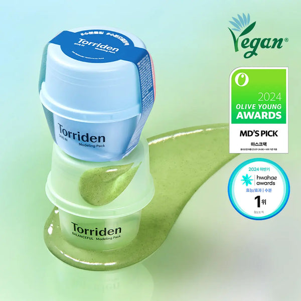 [Torriden] Torriden All-in-One Modeling Pack (2 types: Hyaluronic Acid / Cica) / 토리든 올인원 모델링 팩 2종(히알루론산/시카)