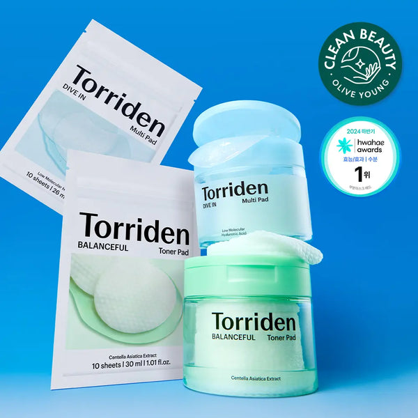 [Torriden] Torriden Dive-In / Balanceful Pad Set (Choose 1 of 2) (+10 Pads Included) (Hydrating/Soothing) / 토리든 다이브인/밸런스풀 패드 증정기획 2종 택 1 (+10매 증정)(수분/진정)