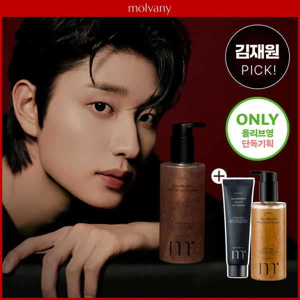 [molvany] Molvani Gentle LHA Chokpy Gel Cleanser 200ml + 50ml Bonus / [김재원PICK/모공케어] 몰바니 저자극 LHA 율피 젤 클렌저 200ml+50ml 추가 증정기획