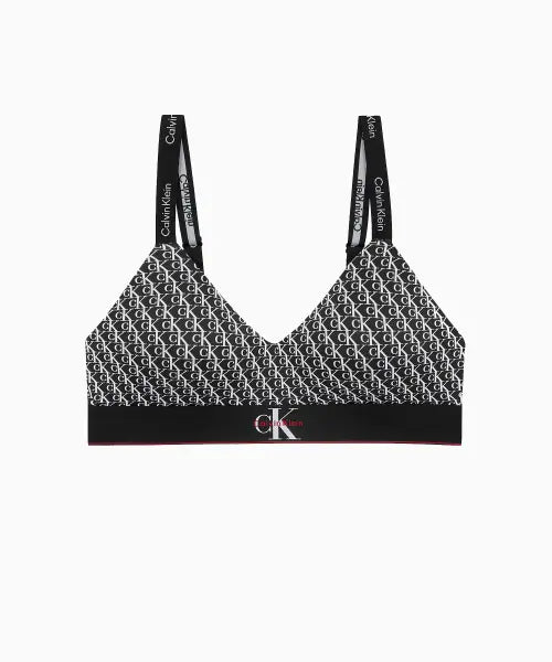 [CALVIN KLEIN UNDERWEAR] Women's CK Graphic AF Bralette QF8877AD2Y1 / 여성 CK 그래픽 AF 브라렛_QF8877AD2Y1