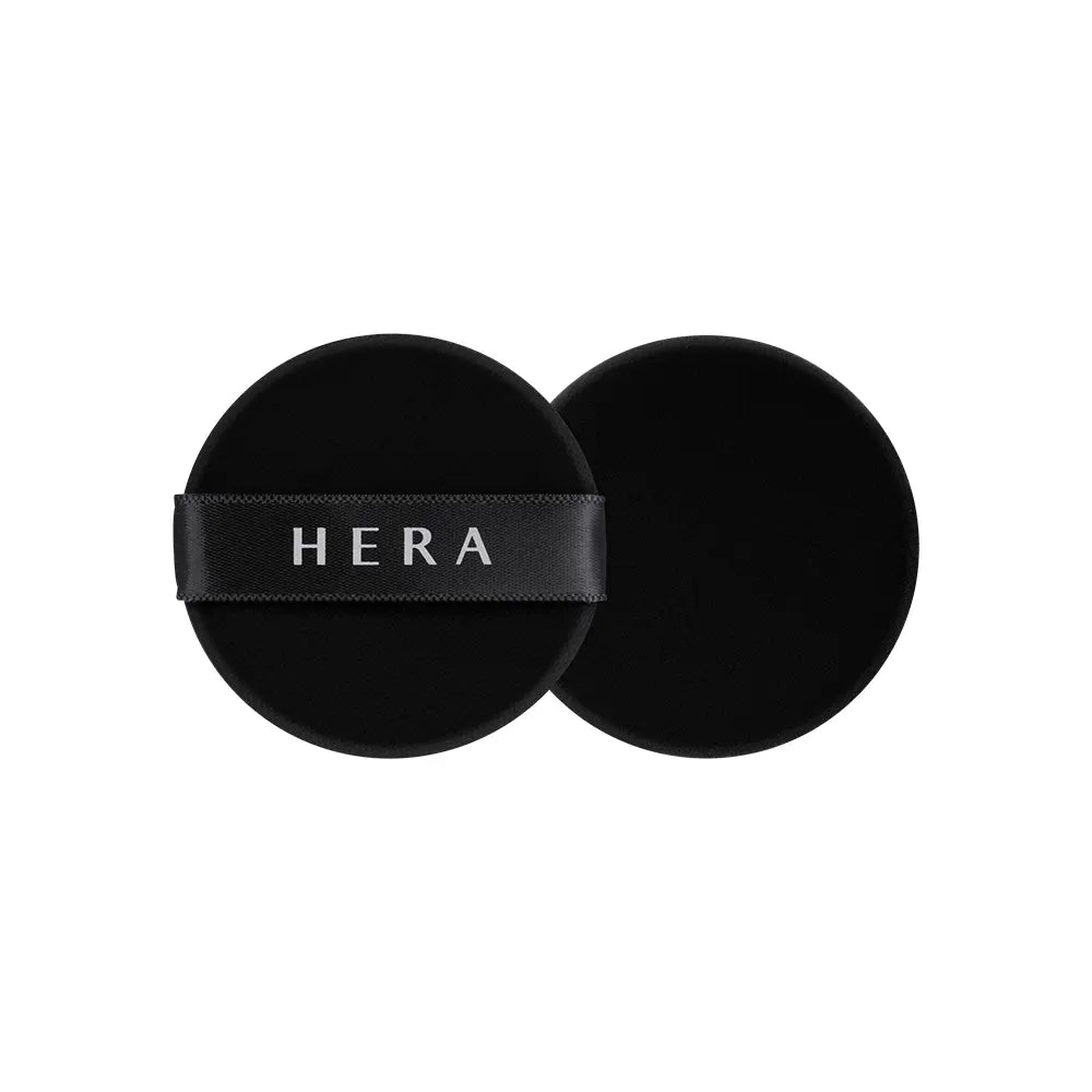 [HERA] Hera Black Cushion Foundation Puff Set (2 Types) / 헤라 블랙 쿠션 파운데이션 퍼프 2종