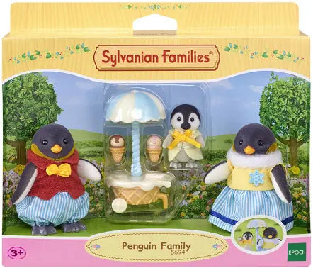 [실바니안 패밀리] Sylvanian Families 5694 Penguin Family Figures / [실바니안 패밀리] 5694-펭귄 가족 인형 피규어