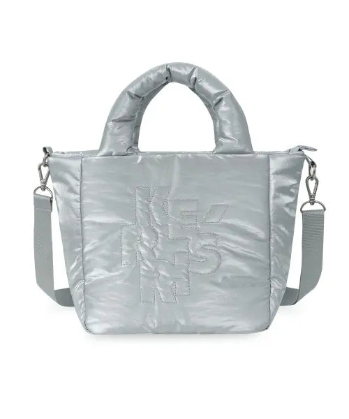 [KERRIS] Carry Moment Padded Tote Bag – Metal Fog / Carry Moment 패딩 토트백-실버(보온·보냉)