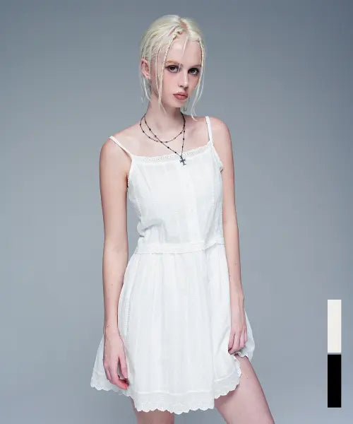 [AVANDRESS] Deila Mini Sleeveless Dress_2Colors / 델리아 미니 슬리브리스 드레스_2Colors