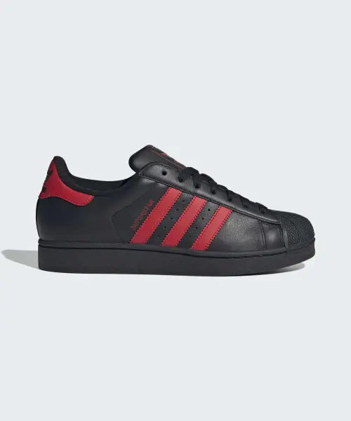 [ADIDAS] SUPERSTAR II        CBLACK/BETSCA/CBLACK / 슈퍼스타 II - 블랙:레드 / IH4172