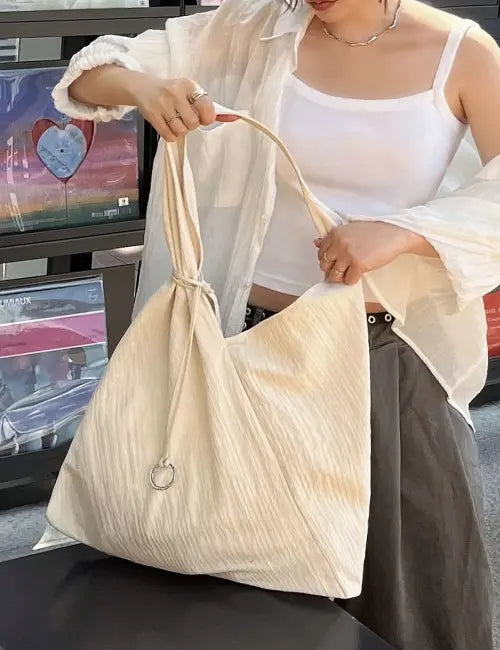 [MAISONDEU] More Pleats Hobo Bag / 모어 플리츠 호보백