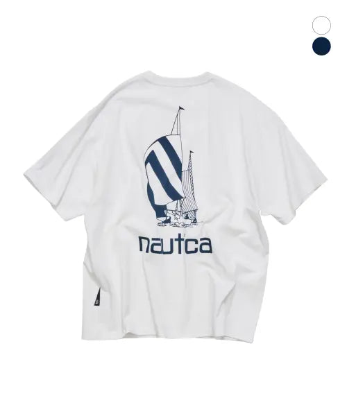 [NAUTICA] Classic Spinnaker T-Shirt (2 Colors) / 클래식 스피니커 티셔츠(2colors) NTS5646