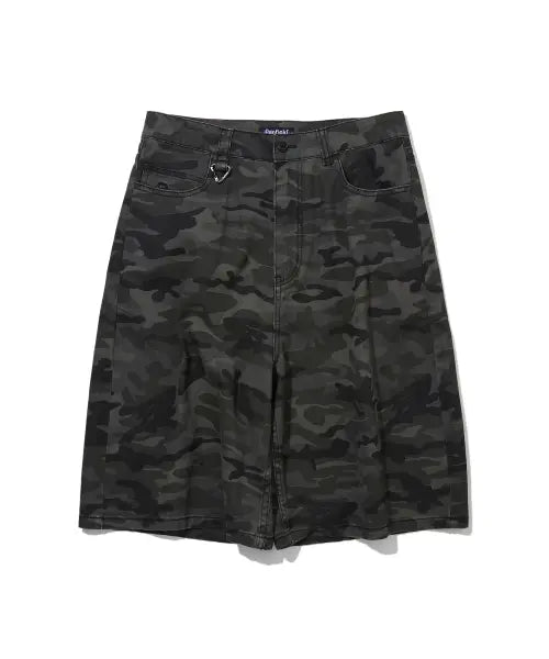 [PENFIELD] Camouflage Bermuda Shorts Black / 카모 버뮤다 팬츠 블랙_FS2WP21U