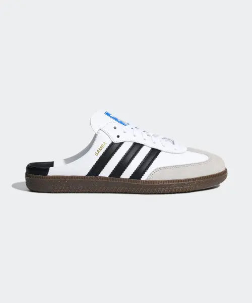 [ADIDAS] SAMBA OG MULE W     FTWWHT/CBLACK/GOLDMT / 삼바 OG 뮬 - 화이트:블랙 / LB3814