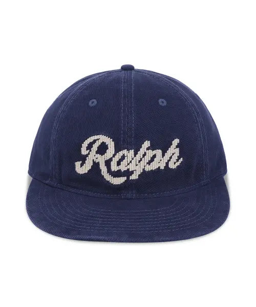 [POLO RALPH LAUREN] WOVEN-CAP COTTON TWILL-NAVY-410 / 랄프 로고 트윌 볼 캡-네이비