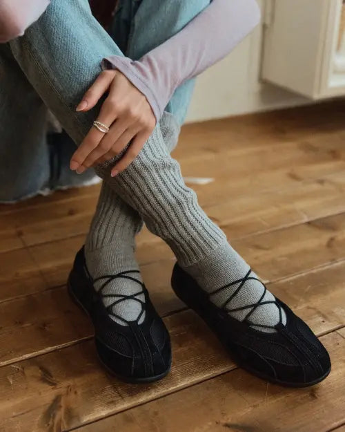 [OTZ] Romari Ballerina String Mary Jane Black / 로마리 발레리나 스트링 메리제인 블랙 OZSQGA170B