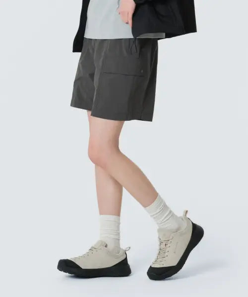 [SNOWPEAK APPAREL] Lightweight Taslan Women's Shorts (S26MWLHP55) Rustic Khaki / 경량 타슬란 여성 반바지 (S26MWLHP55) Rustic Khaki