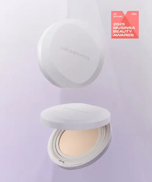 [JUNGSAEMMOOL] [2 Pack] Prolasting Sweat-Proof Mesh Cushion (2 Units) / [2pack] 프로래스팅 결핏 메쉬 쿠션 (본품 2개)