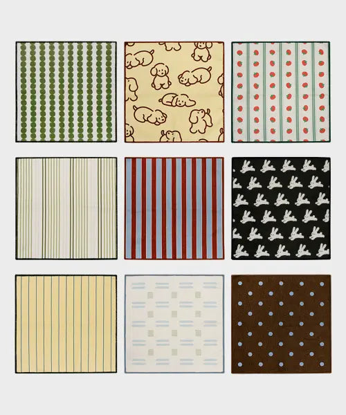 [RUGUM] Hand towel kitchen bathroom fabric table interior / 핸드타올 컬렉션 (17color)