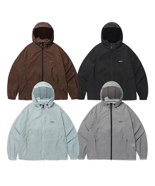 [AECA] AECA PACKABLE WINDBREAKER (4color)