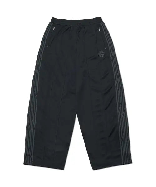 [NOMANUAL] NM WIDE TRACK PANTS - BLACK