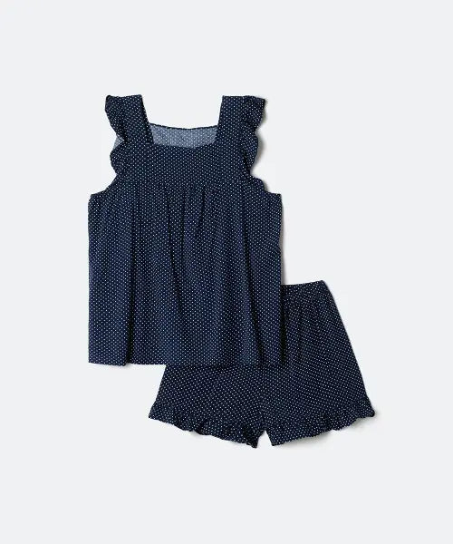 [SPAO] Frill Sleeveless Pajama / [COMFORT] 프릴 나시 파자마_SPLOG37A03
