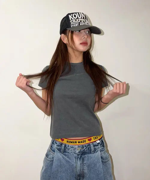 [DEFGARMENTS] (DEFG X US) SLEEVE LOGO T-SHIRTS[3COLOR] / (DEFG X US) SLEEVE LOGO T-SHIRTS [3COLOR]