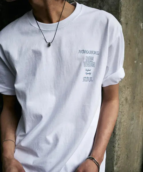 [NOMANUAL] N.I T-SHIRT - WHITE
