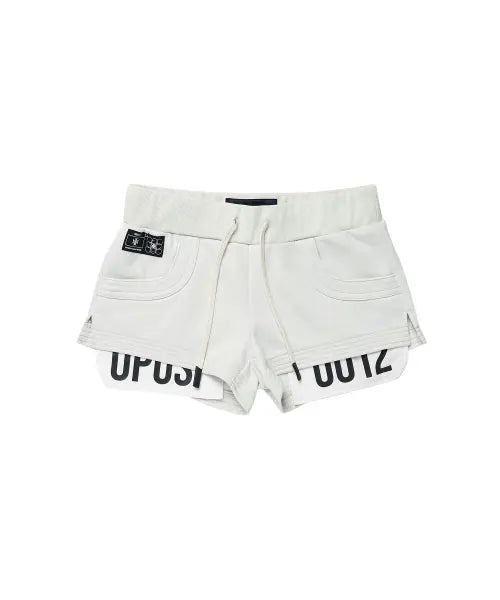 [OPUS 0012] Op. 08 CLASSIC PATCHED MICRO SWEAT PANTS IVORY