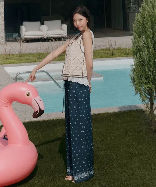 [THEATG] 26SS Daysdays Collab Paisley Pants / 26SS 데이즈데이즈콜라보 페이즐리 팬츠